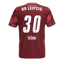 Dres RB Leipzig Benjamin Sesko #30 Preč 2024-25 Krátky Rukáv